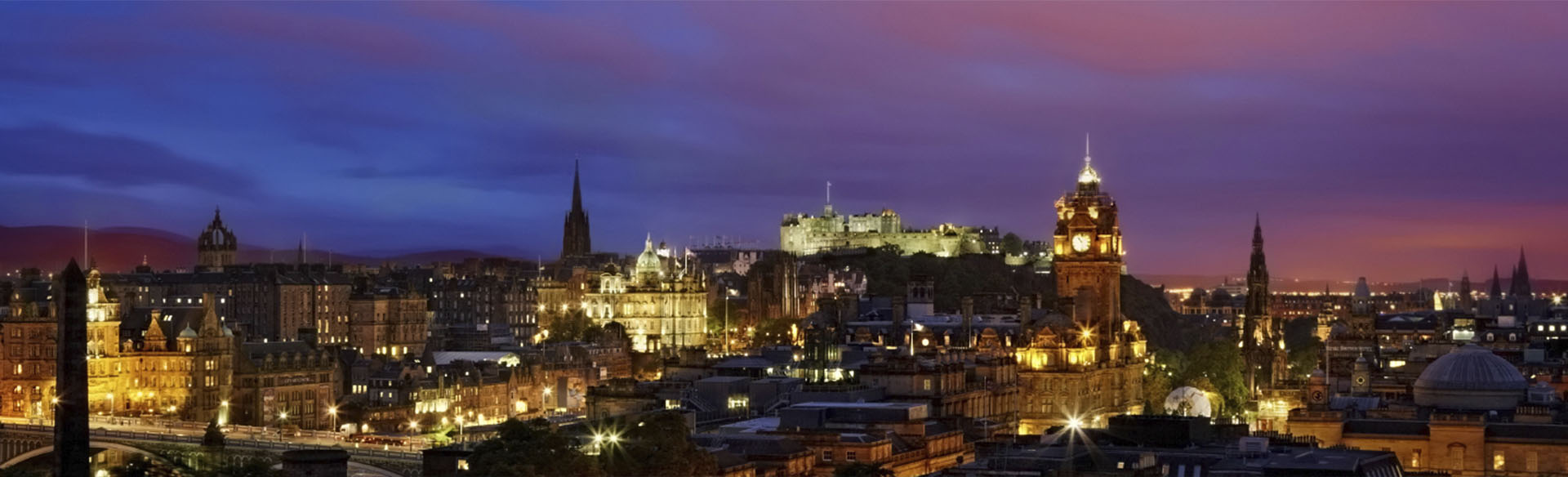 Edinburgh City Skyline