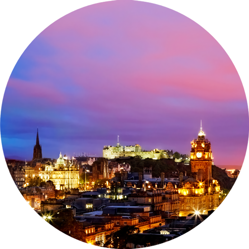 Edinburgh City Skyline